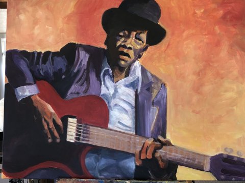 akryl på lærred 80x100 akryl på lærred 80x100