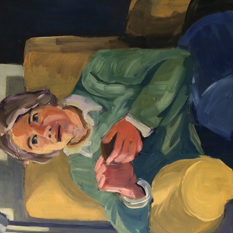 Akryl på lærred, 60x60 Akryl på lærred, 60x60