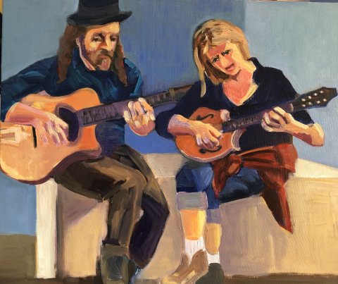 akryl på lærred 60x70 akryl på lærred 60x70