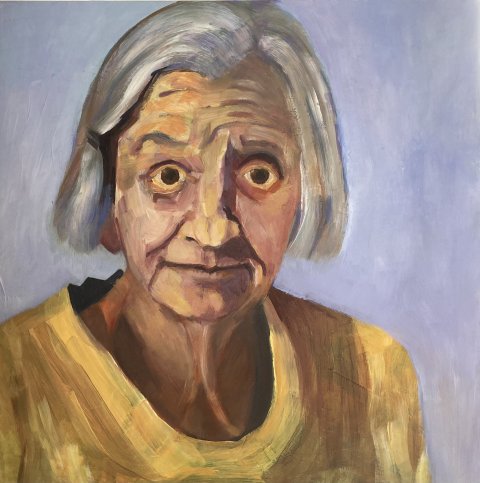 akryl på lærred, 70x70 akryl på lærred, 70x70