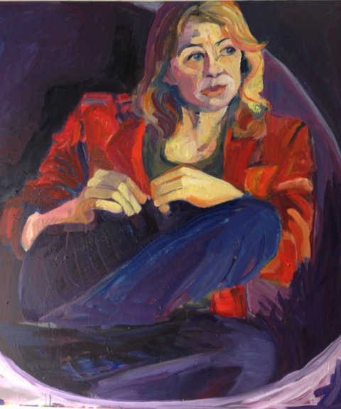 Akryl på lærred, 100x100 Akryl på lærred, 100x100