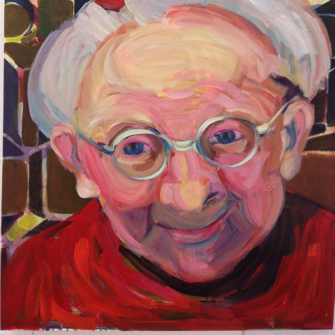 Akryl på lærred, 70x70 Akryl på lærred, 70x70