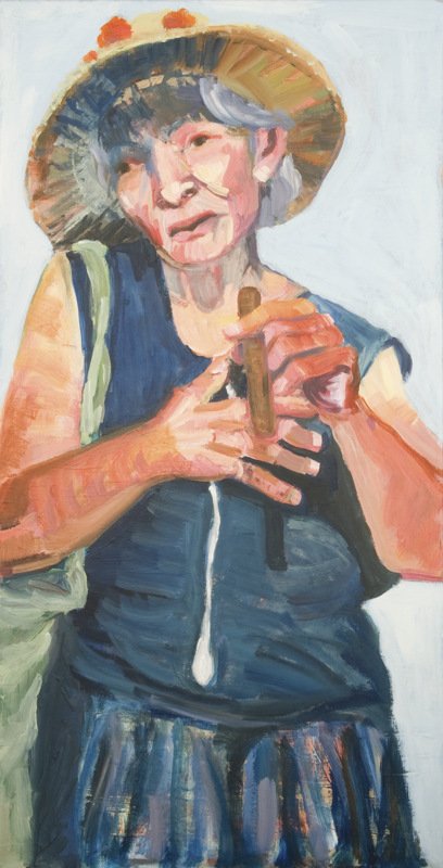 Akryl på lærred, 50x100 Akryl på lærred, 50x100