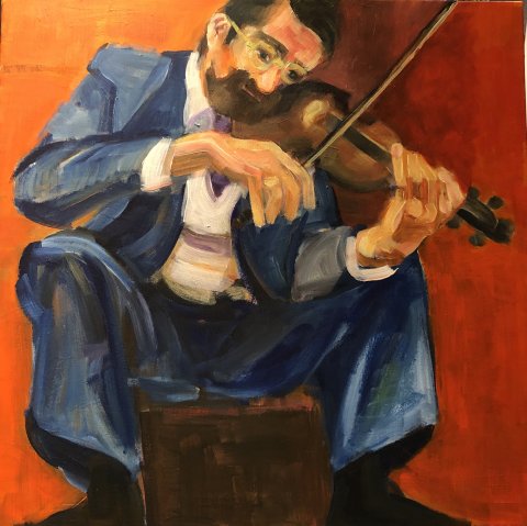 akryl på lærred 60x60 akryl på lærred 60x60